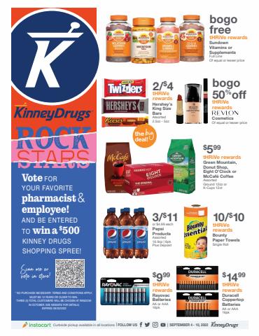 Kinney Drugs catalogue | Kinney Drugs Weekly Ad | 4/9/2022 - 10/9/2022