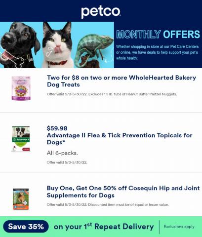 Petco catalogue in Las Vegas NV | Petco - Monthly Offers | 5/3/2022 - 5/30/2022