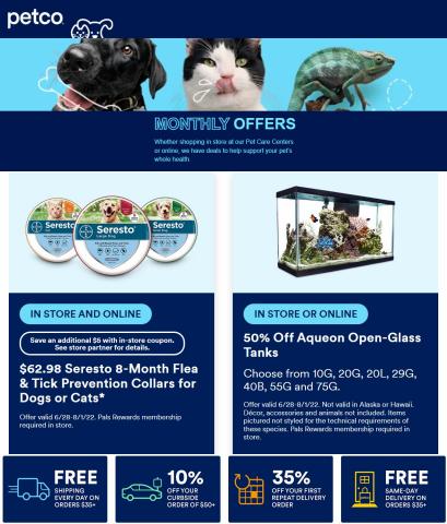 Petco catalogue in Saint Louis MO | Monthly Offers | 7/19/2022 - 8/1/2022