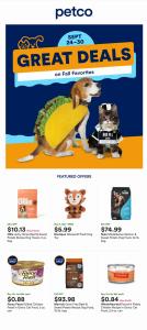 Offer on page 2 of the Peco Great Deals catalog of Petco