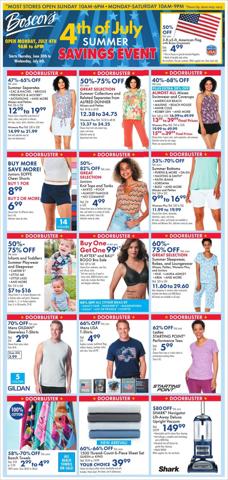 Department Stores offers in Wilmington DE | Boscov's flyer in Boscov's | 6/30/2022 - 7/6/2022