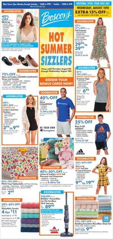 Department Stores offers in Lakewood NJ | Boscov's flyer in Boscov's | 8/4/2022 - 8/10/2022