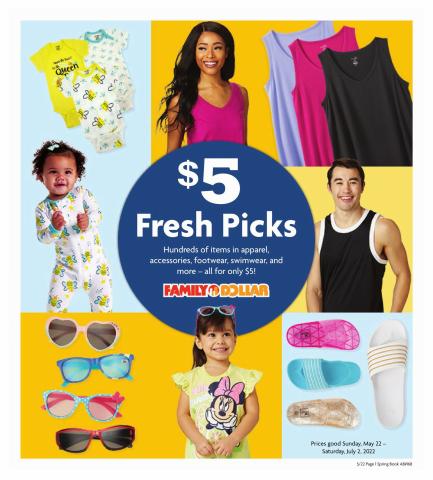 Discount Stores offers in Raleigh NC | Digital Book in Family Dollar | 5/22/2022 - 7/2/2022