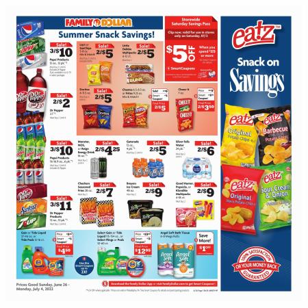 Discount Stores offers in Alpharetta GA | Current Ad in Family Dollar | 6/26/2022 - 7/4/2022