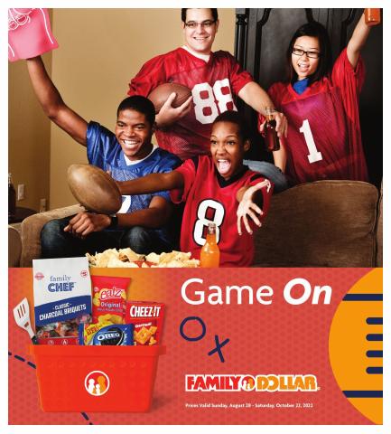 Discount Stores offers in Overland Park KS | Digital Book in Family Dollar | 8/28/2022 - 10/22/2022
