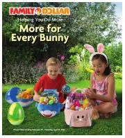 Offer on page 3 of the Digital Book catalog of Family Dollar