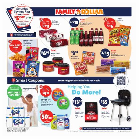 Family Dollar catalogue in New York | Current Ad | 6/4/2023 - 6/10/2023