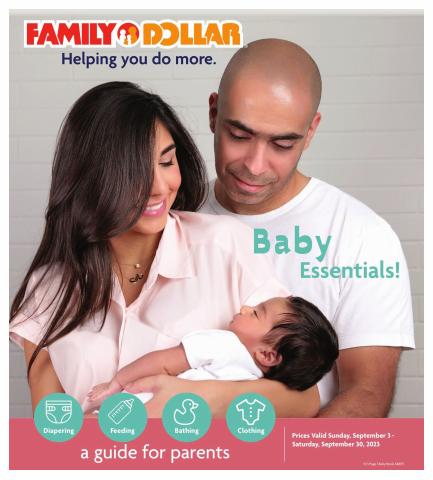 Family Dollar catalogue in City of Commerce CA | Digital Book | 9/3/2023 - 9/30/2023