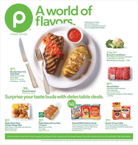 Publix catalogue in Hickory NC | Publix Weekly Ad | 7/6/2022 - 7/12/2022