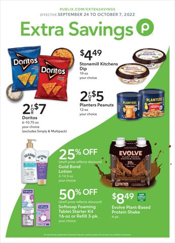Grocery & Drug offers in Duluth GA | Publix Extra Savings in Publix | 9/24/2022 - 10/7/2022