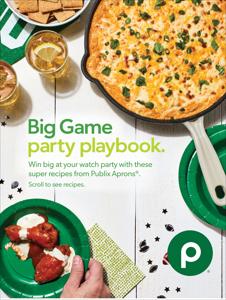 Offer on page 3 of the Publix Big Game Recipes catalog of Publix