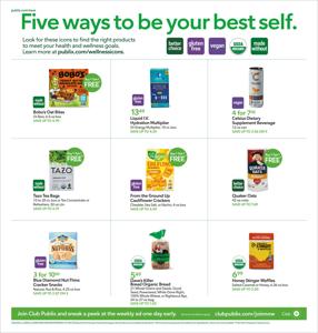 Offer on page 1 of the Publix Save on Wellness catalog of Publix