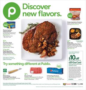 Offer on page 10 of the Publix Weekly Ad catalog of Publix