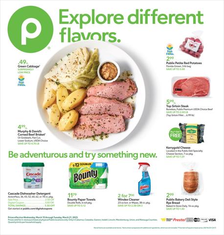 Publix catalogue in Charlotte NC | Publix Weekly Ad | 3/15/2023 - 3/21/2023