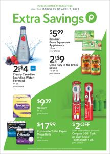 Grocery & Drug offers in Rome GA | Publix Extra Savings in Publix | 3/25/2023 - 4/7/2023