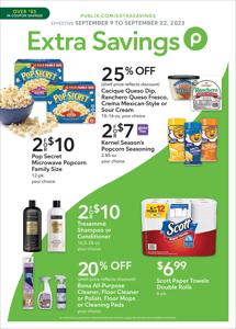 Grocery & Drug offers in Kissimmee FL | Publix Extra Savings in Publix | 9/9/2023 - 9/22/2023