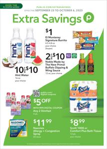 Grocery & Drug offers in West Palm Beach FL | Publix Extra Savings in Publix | 9/23/2023 - 10/6/2023