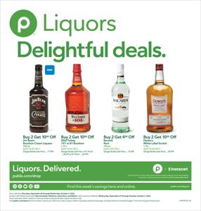 Publix catalogue in Pensacola FL | Publix Liquor | 9/27/2023 - 10/3/2023