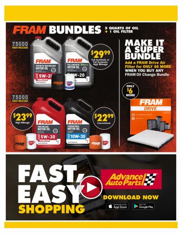 Advance Auto Parts catalogue in Naperville IL | April/May Needs | 3/31/2022 - 5/25/2022