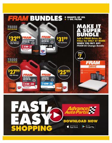 Advance Auto Parts catalogue in Martin KY | June/August Needs | 6/23/2022 - 8/24/2022