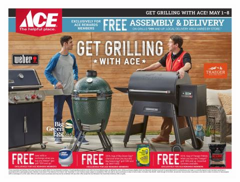 Ace Hardware catalogue in South Pasadena CA | Get Grilling With Ace | 5/1/2022 - 5/31/2022