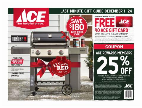 Ace Hardware catalogue in North Little Rock AR | Last Minute Gift Guide | 12/9/2022 - 12/24/2022