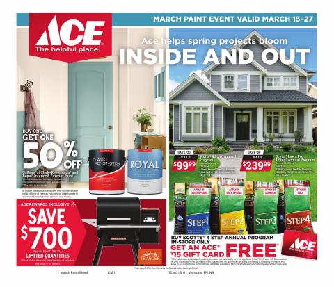 Ace Hardware catalogue in Mt Zion IL | March Paint Event | 3/15/2023 - 3/27/2023