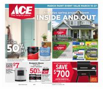 Tools & Hardware offers in Phoenix AZ | March Paint Event in Ace Hardware | 3/15/2023 - 3/27/2023