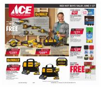 Offer on page 4 of the Red Hot Buys catalog of Ace Hardware