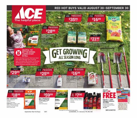 Ace Hardware catalogue in Hoboken NJ | Red Hot Buys | 8/30/2023 - 9/30/2023