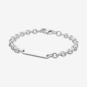 Engravable Bar Link Bracelet offers at $90 in Pandora