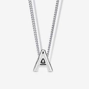 Letter A Initial Necklace Set offers at $100 in Pandora