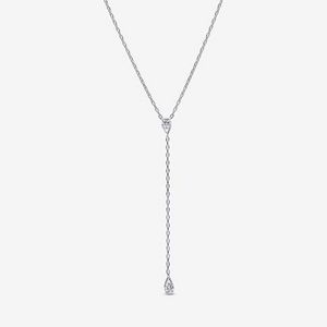 Pandora Brilliance Lab-created 0.30 ct tw Diamond Drop Necklace offers at $600 in Pandora