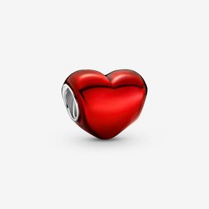 Metallic Red Heart Charm offers at $50 in Pandora