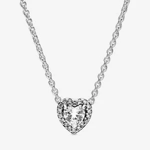 Elevated Heart Necklace offers at $95 in Pandora