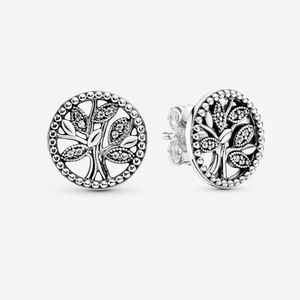 Sparkling Family Tree Stud Earrings offers at $55 in Pandora