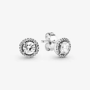Round Sparkle Stud Earrings offers at $80 in Pandora