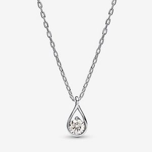 Pandora Brilliance Lab-created 0.50 ct tw Diamond Pendant & Necklace offers at $700 in Pandora