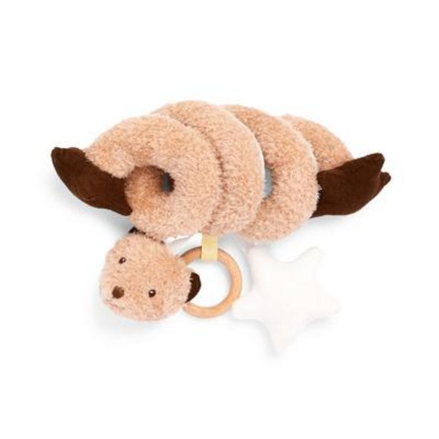 Brown Bear Plush Spiral Stroller Toy deals at $13