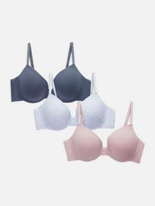 3-Pack Cotton T-Shirt Bras offers at $14 in Primark