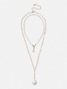Double Row Pearl Necklace offers at $5.5 in Primark