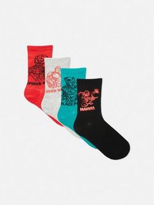 4-Pack Marvel Avengers Ankle Socks offers at $6 in Primark