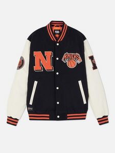 NBA New York Knicks Varsity Jacket offers at $55 in Primark