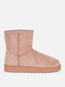 Faux Suede Boots offers at $9 in Primark