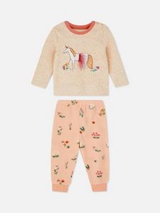 Unicorn Fleece Pajamas offers at $8 in Primark