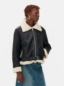 Rita Ora Fleece Lined Faux Leather Jacket offers at $46 in Primark