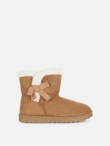 Faux Fur Trim Boots offers at $12 in Primark