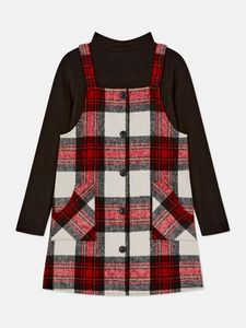 Two-In-One Check Print Dress offers at $19 in Primark