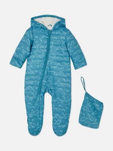 Printed Hooded Snowsuit offers at $17 in Primark
