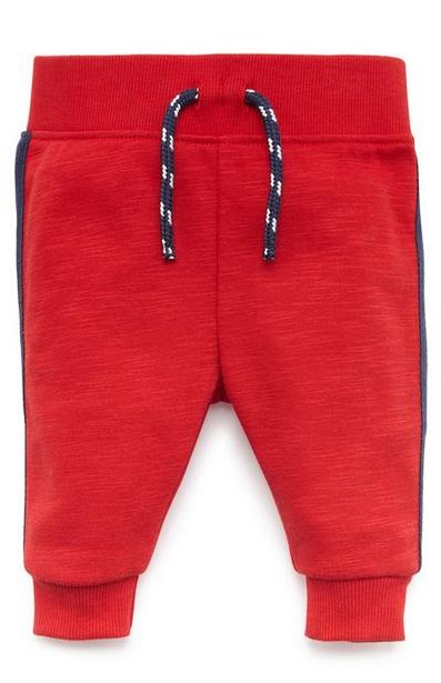 Baby Boy Red Joggers deals at $4.5